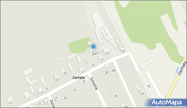 Przytyk, Słowackiego Juliusza, 21A, mapa Przytyk