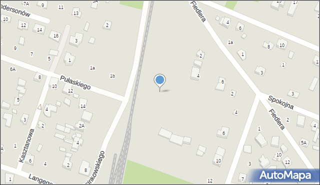 Puszczykowo, Słowackiego Juliusza, 4c, mapa Puszczykowo