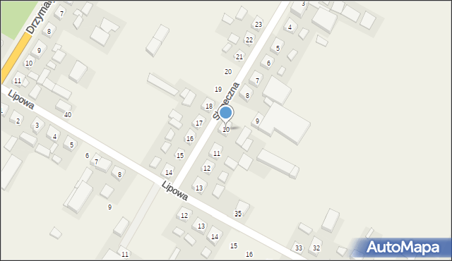 Ruchocice, Słoneczna, 10, mapa Ruchocice