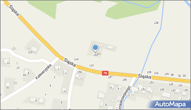 Rudawa, Śląska, 112, mapa Rudawa