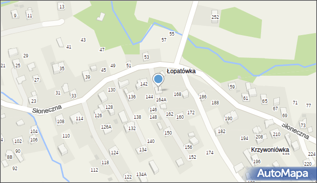 Rudnik, Słoneczna, 164, mapa Rudnik