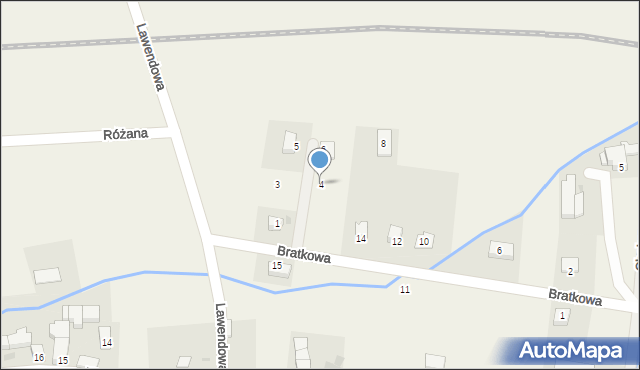 Siedliska, Słoneczna, 4, mapa Siedliska