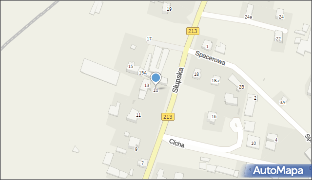 Siemianice, Słupska, 14, mapa Siemianice