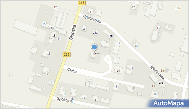 Siemianice, Słupska, 16, mapa Siemianice