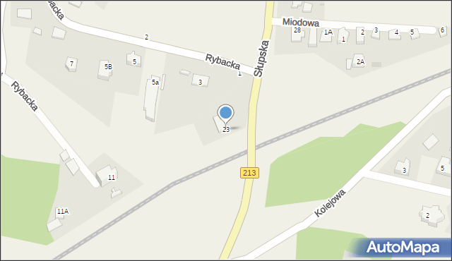 Siemianice, Słupska, 23, mapa Siemianice