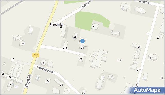 Siemianice, Słupska, 24, mapa Siemianice