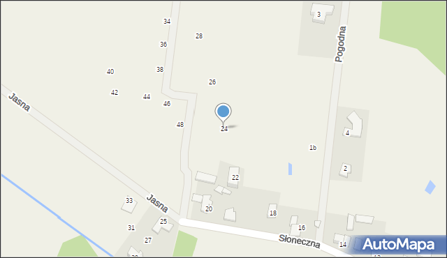 Sierzchów, Słoneczna, 24, mapa Sierzchów