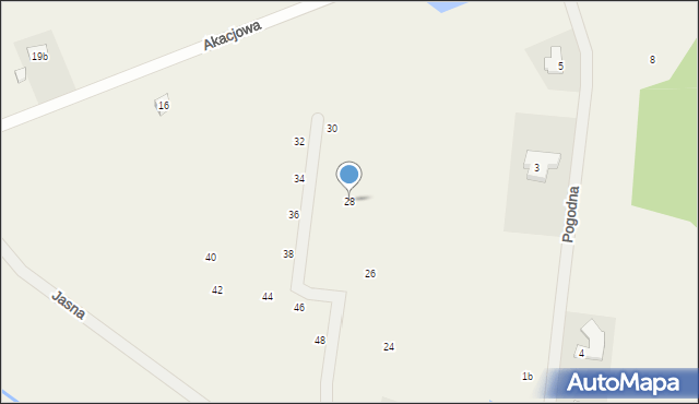 Sierzchów, Słoneczna, 28, mapa Sierzchów