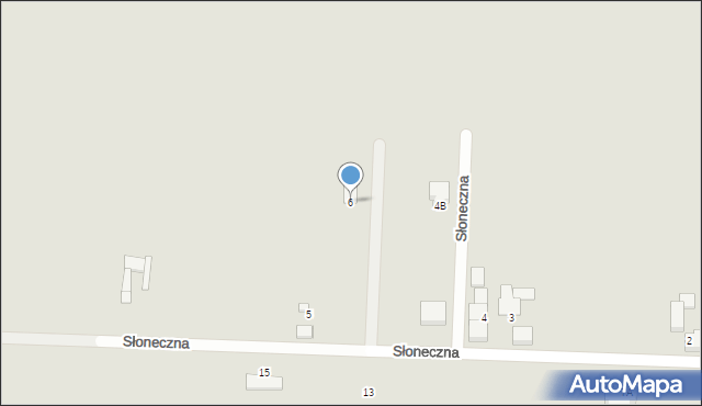 Siewierz, Słoneczna, 6, mapa Siewierz