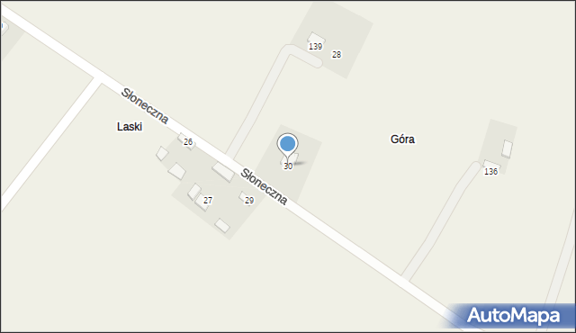 Skrzelczyce, Słoneczna, 30, mapa Skrzelczyce