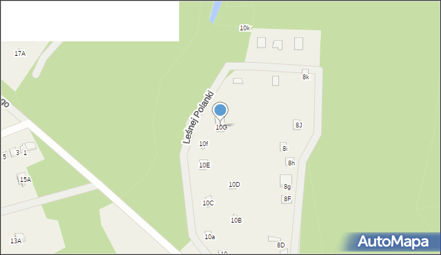 Skrzeszew, Słowackiego Juliusza, 10G, mapa Skrzeszew