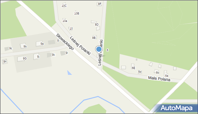 Skrzeszew, Słowackiego Juliusza, 8, mapa Skrzeszew