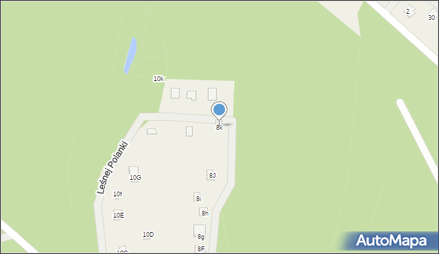 Skrzeszew, Słowackiego Juliusza, 8k, mapa Skrzeszew