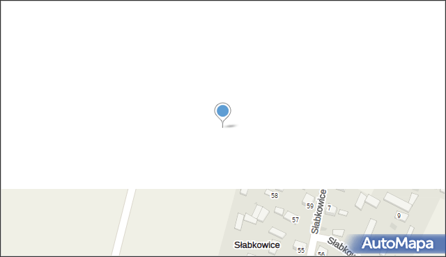 Słabkowice, Słabkowice, 63, mapa Słabkowice