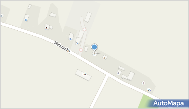 Słaboszów, Słaboszów, 4, mapa Słaboszów