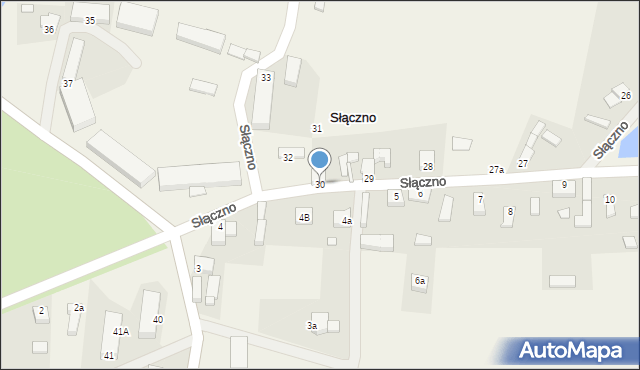 Słączno, Słączno, 30, mapa Słączno