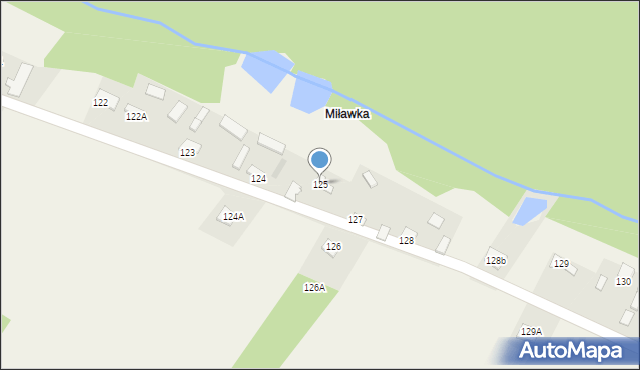 Śladków Duży, Śladków Duży, 125, mapa Śladków Duży