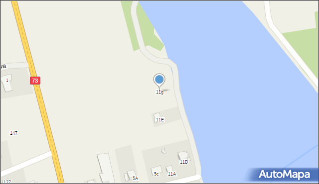 Śladków Mały, Śladków Mały, 11g, mapa Śladków Mały