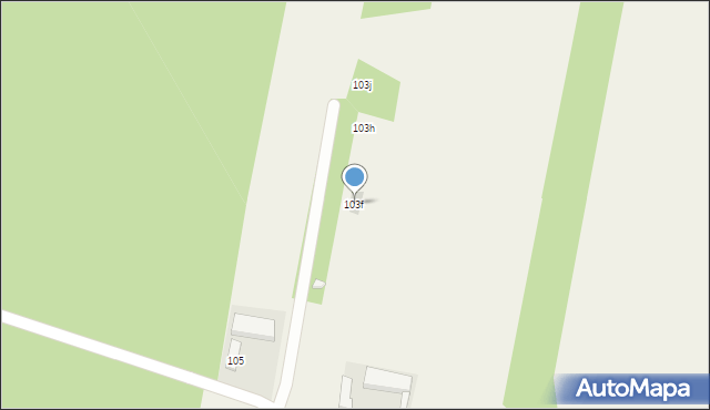 Ślądkowice, Ślądkowice, 103f, mapa Ślądkowice