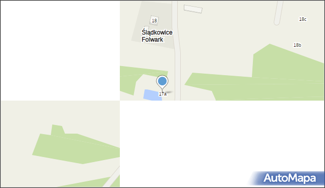 Ślądkowice, Ślądkowice, 17a, mapa Ślądkowice