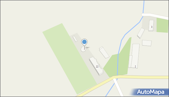 Słajsino, Słajsino, 1, mapa Słajsino