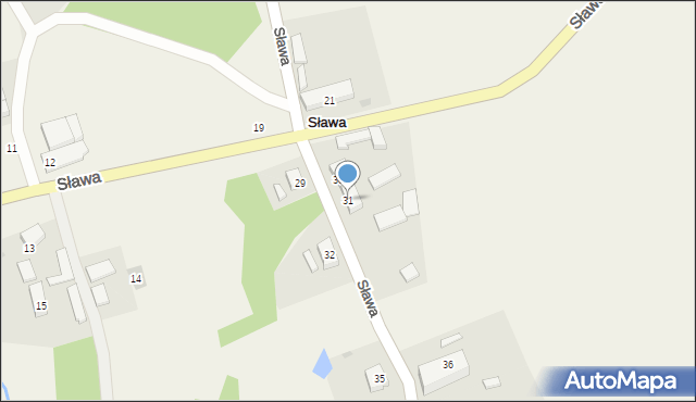 Sława, Sława, 31, mapa Sława