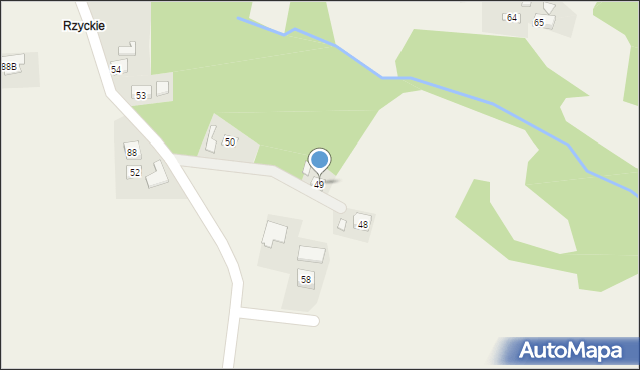 Sławęcin, Sławęcin, 49, mapa Sławęcin