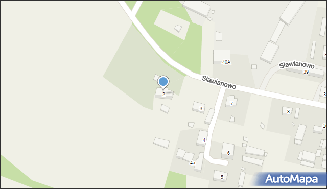 Sławianowo, Sławianowo, 2, mapa Sławianowo