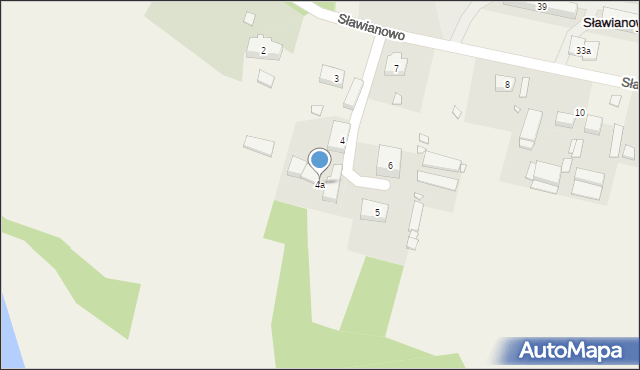 Sławianowo, Sławianowo, 4a, mapa Sławianowo