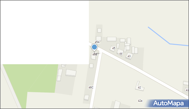 Sławin, Sławin, 46B, mapa Sławin