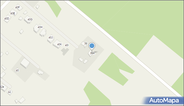 Sławiny, Sławiny, 39A, mapa Sławiny