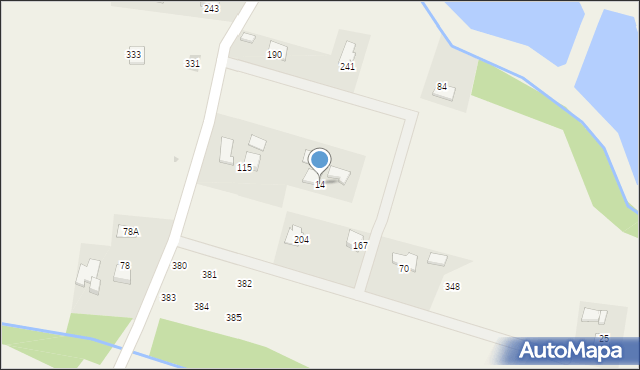 Sławkowice, Sławkowice, 14, mapa Sławkowice