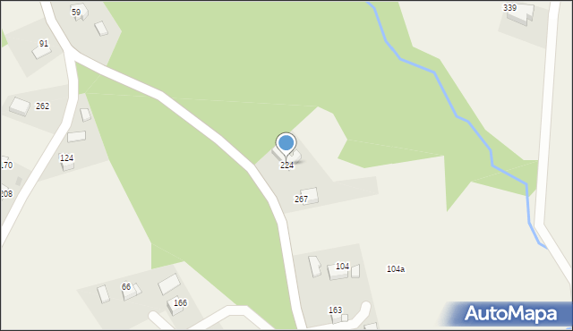 Sławkowice, Sławkowice, 224, mapa Sławkowice