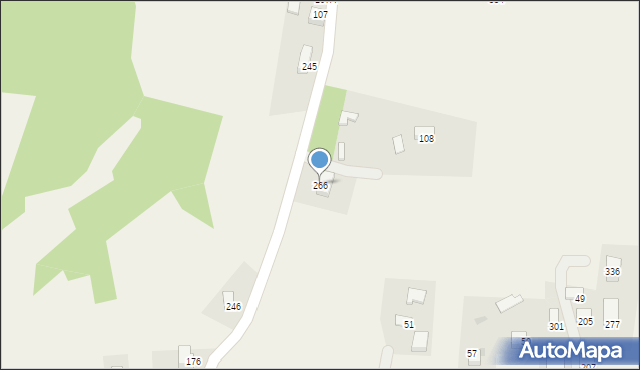 Sławkowice, Sławkowice, 266, mapa Sławkowice