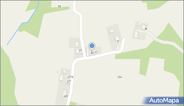 Sławkowice, Sławkowice, 43, mapa Sławkowice