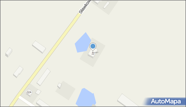 Sławkowo, Sławkowo, 22, mapa Sławkowo