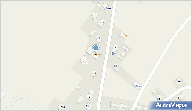 Sławsko, Sławsko, 72, mapa Sławsko