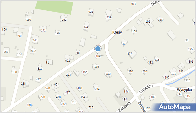 Śledziejowice, Śledziejowice, 164, mapa Śledziejowice