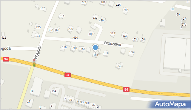 Śledziejowice, Śledziejowice, 183, mapa Śledziejowice