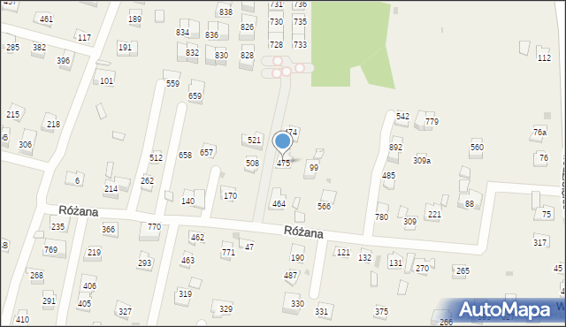 Śledziejowice, Śledziejowice, 475, mapa Śledziejowice