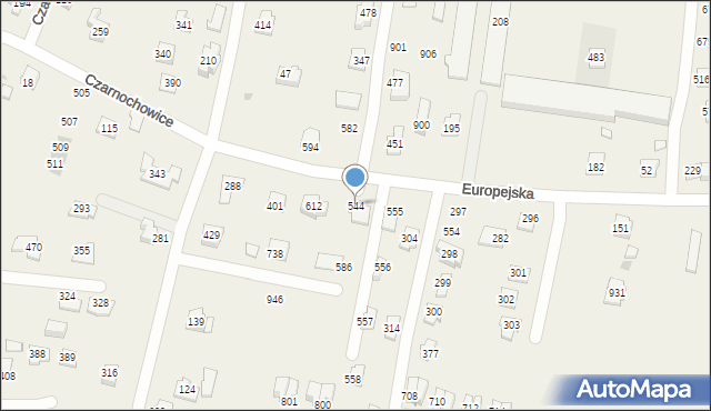 Śledziejowice, Śledziejowice, 544, mapa Śledziejowice