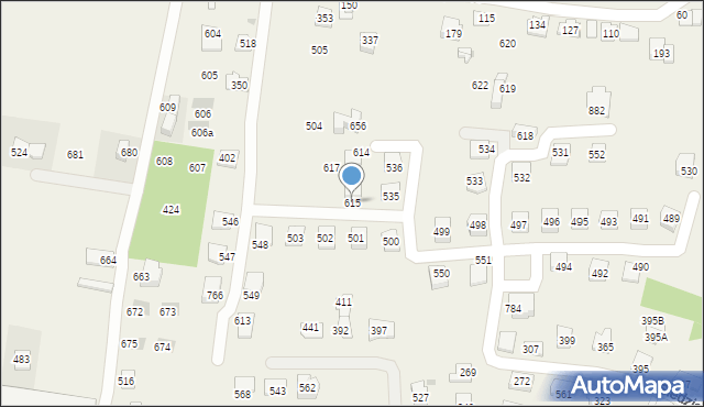 Śledziejowice, Śledziejowice, 615, mapa Śledziejowice