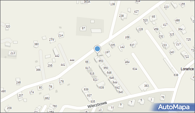 Śledziejowice, Śledziejowice, 655, mapa Śledziejowice