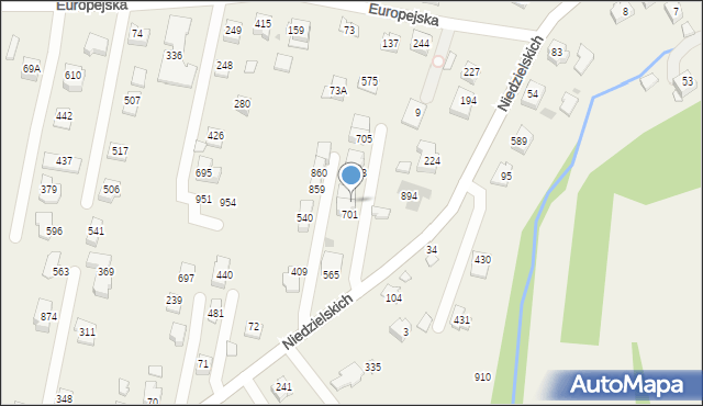 Śledziejowice, Śledziejowice, 702, mapa Śledziejowice