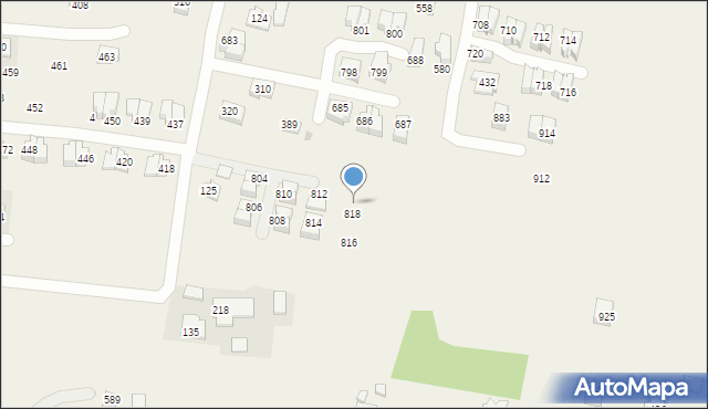 Śledziejowice, Śledziejowice, 819, mapa Śledziejowice