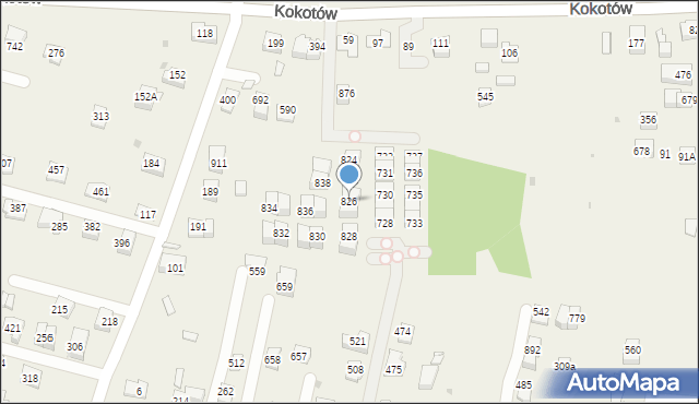 Śledziejowice, Śledziejowice, 826, mapa Śledziejowice