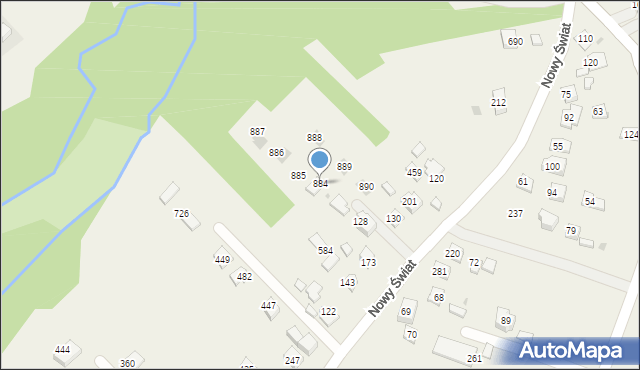 Śledziejowice, Śledziejowice, 884, mapa Śledziejowice