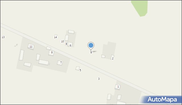 Ślepowola, Ślepowola, 4, mapa Ślepowola