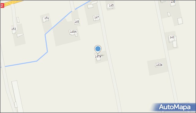 Ślepowron, Ślepowron, 147a, mapa Ślepowron