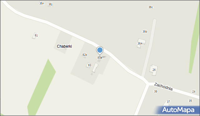 Ślepowron, Ślepowron, 83a, mapa Ślepowron